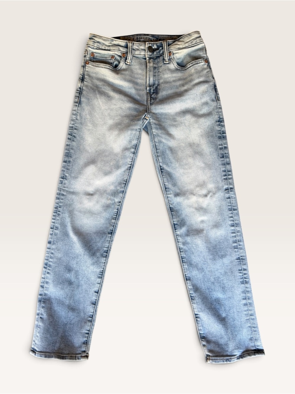 American Eagle Outfitters Light Wash Men's Straight Jeans